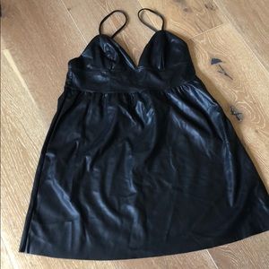 Pleather Nordstroms dress Large